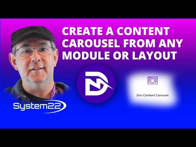 Divi Theme Content Carousel From Any Module Or Layout With DiviFlash 