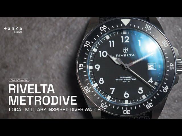 JAM TANGAN DIVER LOKAL! Rivelta Metrodive | Tanka's Thoughts