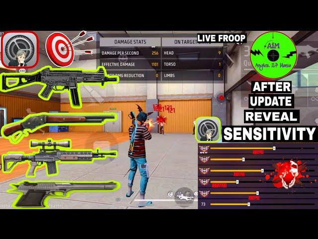 Free Fire Headshot setting 2024  Best Sensitivity Settings ️| Sensitivity + Hud Settings Free Fire