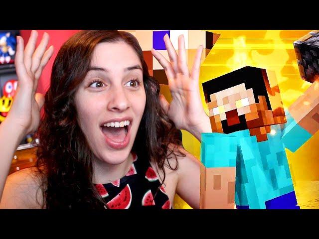 MINECRAFT STEVE IN SMASH REVEAL REACTION! Smash Bros Ultimate x Minecraft is REAL! | JustJesss