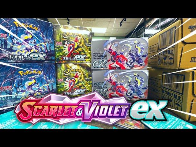 We Opened Pokemon Japan's Scarlet and Violet EX (English Preview)!