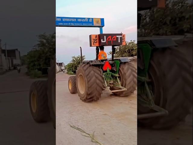 Bhai ️@nishu_deshwal  #johndeere #tractor #stunt #haryana #shortsviral #search #youtubeshorts