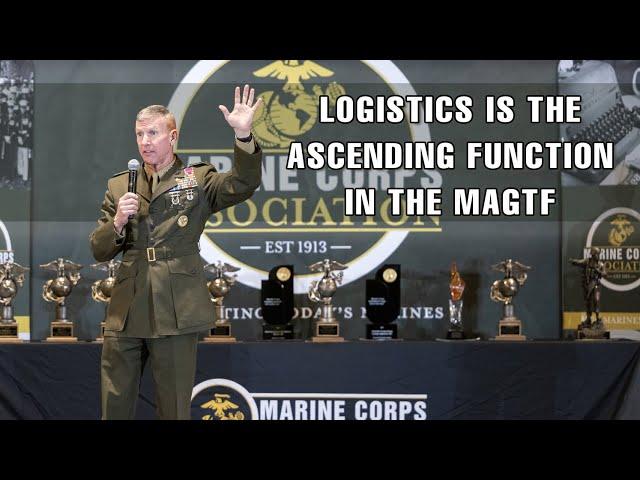 General Smith, ACMC, Talks Logisticians in the Corps