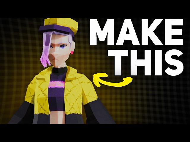 How to Make PS1 Characters in Blender!