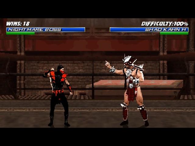 Mortal Kombat SE Mod Fustini Definitive 2024 - NIGHTMARE BOSS Gameplay Playthrough