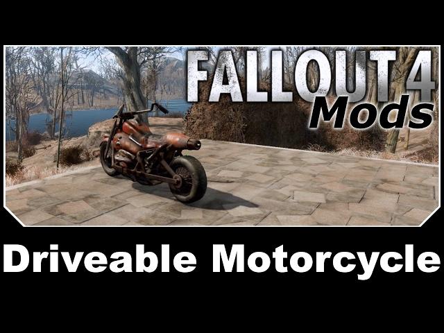 Fallout 4 Mods - Driveable Motorcycle