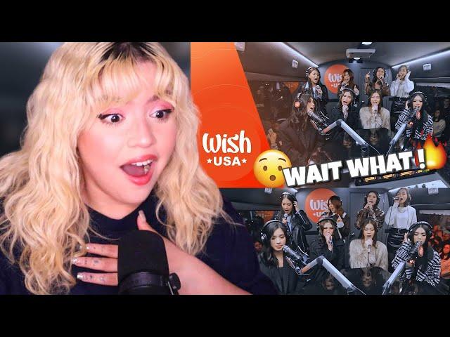 [REACTION] BINI performs "Strings" LIVE on the Wish USA Bus