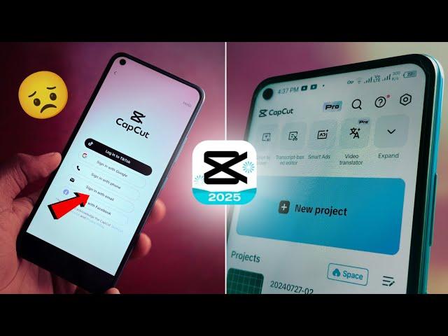 Capcut Sign up Problem | Best Way To Fix Capcut No Internet Connection Problem 2025