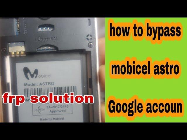 How to bypass mobicel astro how to FRP rest mobicel astro