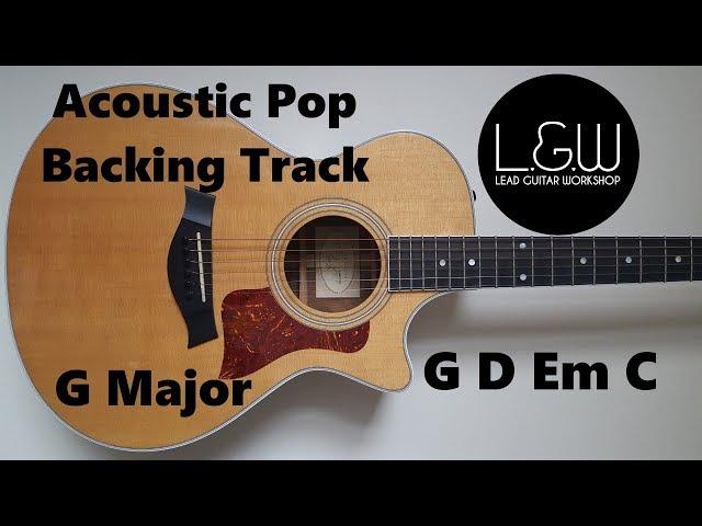 G Major Backing track G Ionian Acoustic Pop backing track