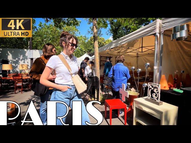 [PARIS 4K] "PARIS LUXURY FURNITURE FLEA MARKET WALK" (4K HIGH DEFINITION RESOLUTION) 10/JUNE/2024