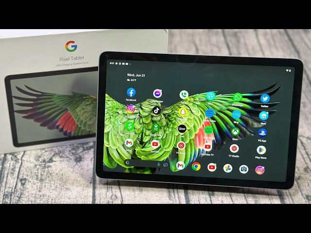 Google Pixel Tablet with Charging Speaker Dock