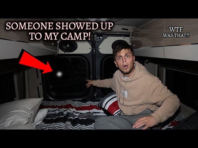 TERRIFYING VAN CAMPING - The Most Scared Ive Ever Been While Camping | MOST HAUNTED FOREST