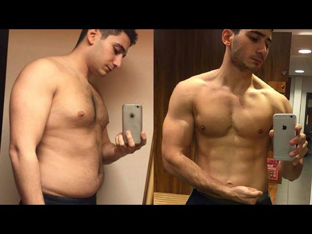 8 Months Body Transformation Fat to Ripped | Before & After