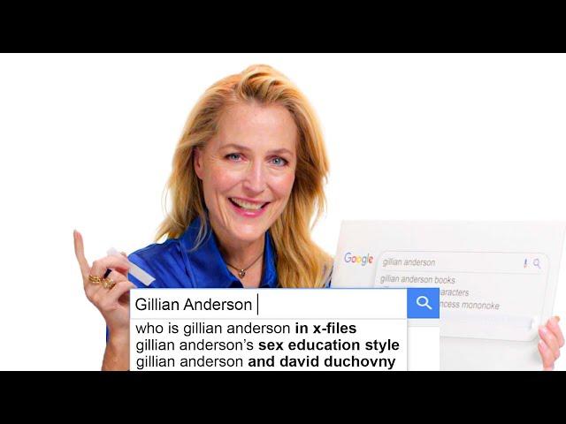 Gillian Anderson Answers The Web's Most Searched Questions | WIRED