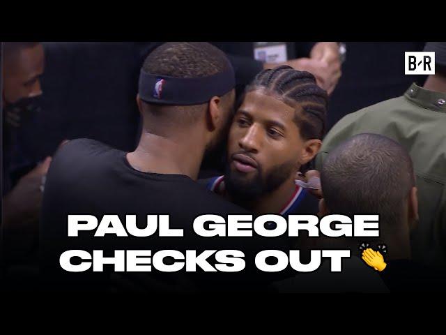 Paul George Checks Out As Clippers Fall Short Of NBA Finals