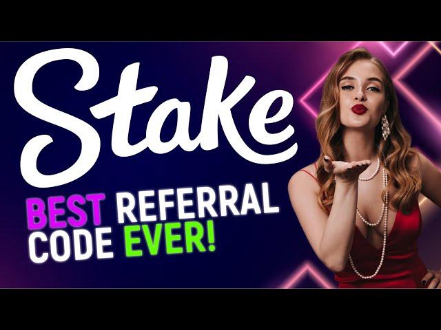 Stake Referral Code for bonus You WON'T BELIEVE!