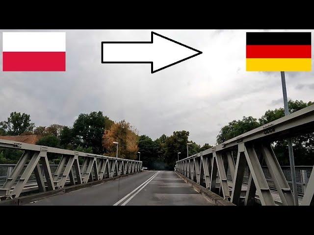 Poland - Germany / Crossing The Border By Car