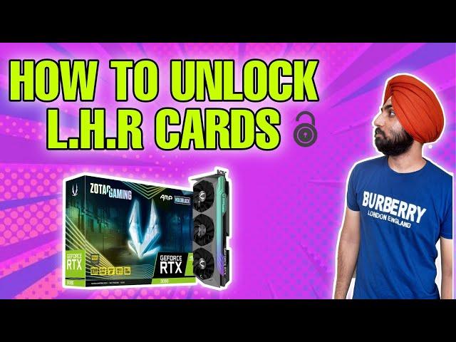 HOW TO UNLOCK L.H.R GRAPHICS CARD