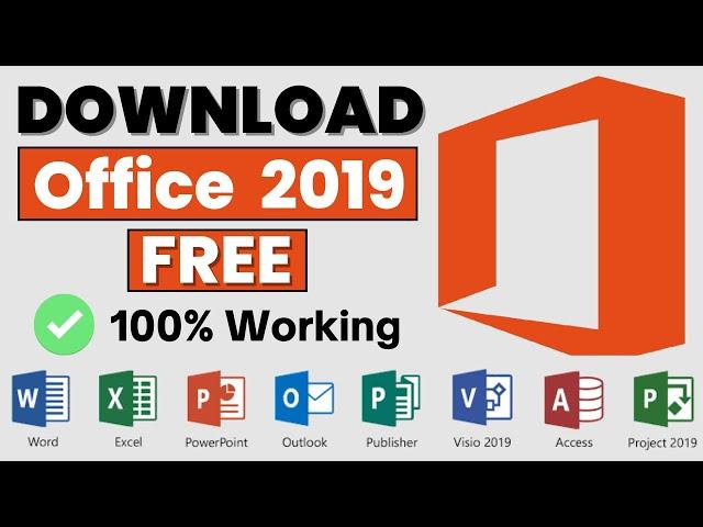 How to Download Microsoft Office 2019 for Free | Download MS Word, Excel, PowerPoint in Windows 10