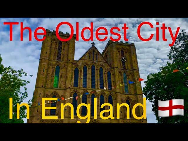 The Oldest City in England 󠁧󠁢󠁥󠁮󠁧󠁿.  RIPON CITY ,  virtual Tour of Ripon City