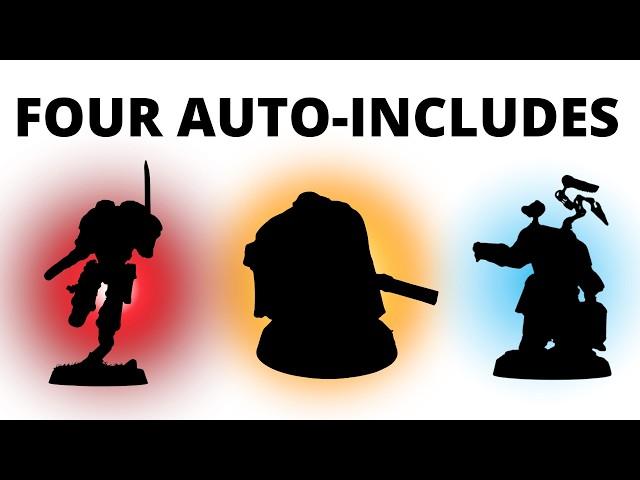 Four AUTO-INCLUDE Space Marine Units? These Win Games!