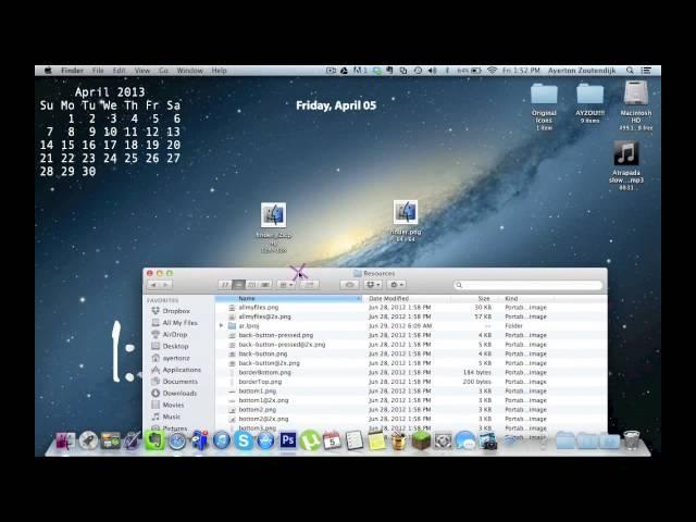 How to change Finder icon- MAC