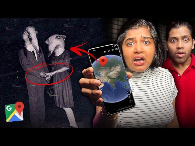 CREEPIEST Things FOUND on GOOGLE Maps with MY Sister| TAMIL