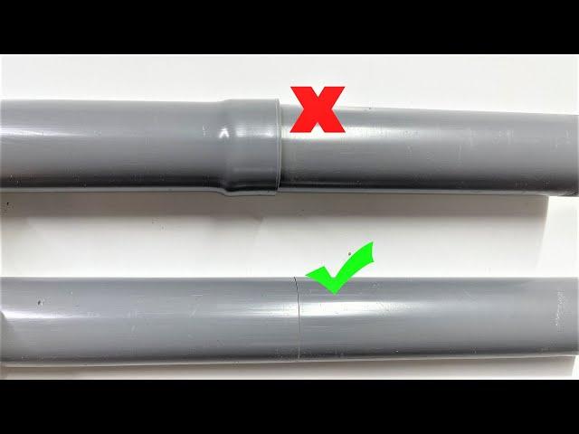 How To Connect Pvc Pipes Of The Same Size? The Plumber Won't Tell You