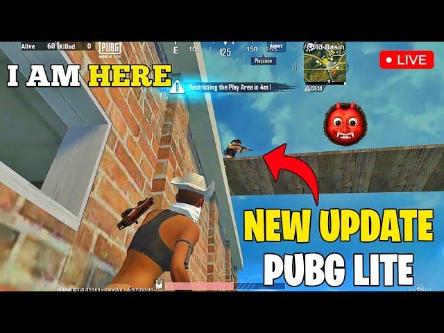 PUBG MOBILE LITE LIVE STREAM️NEW UPDATE PUBG MOBILE LITE