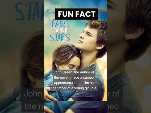 fun facts on The Fault in Our Stars #funfacts #moviefacts #thefaultinourstars