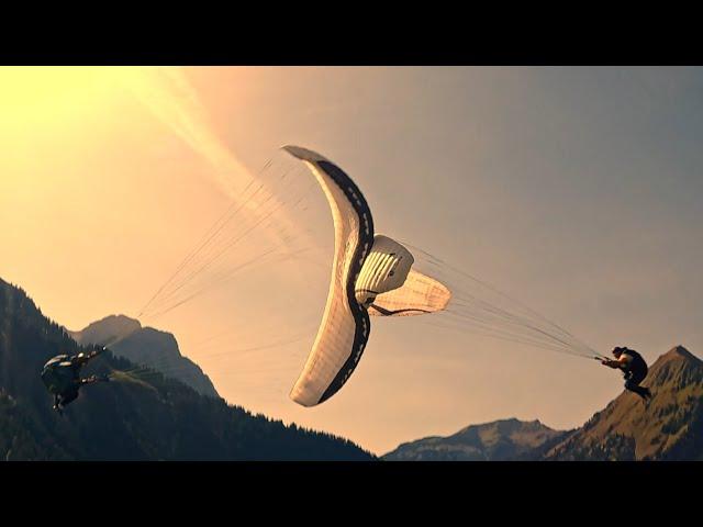 this is acro paragliding | Luke De Weert & Lukas Neu | FPV Drone