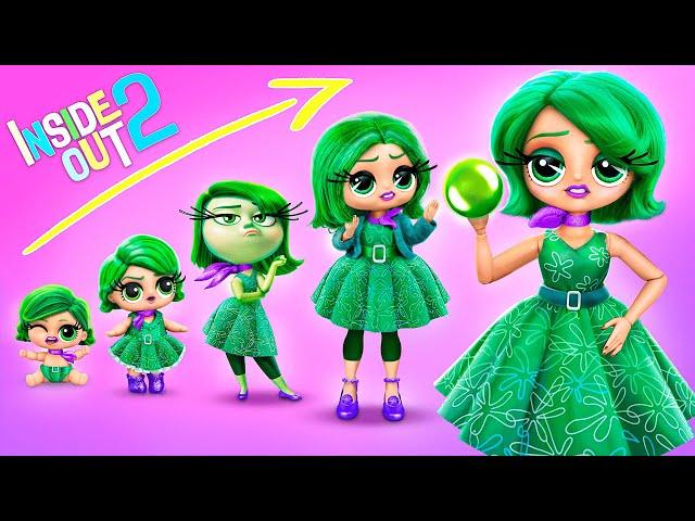 Inside Out 2: Disgust Growing Up! 32 DIYs for LOL OMG