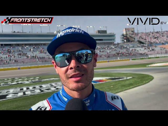 Kyle Larson Explains "The Cautions and Strategy Didn't Play in Our Favor" Late at Las Vegas