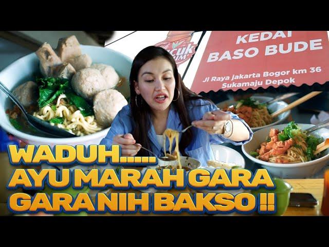 AYU TING TING GEBRAK MEJA!! KARENA BAKSO INI !!