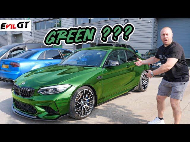 £5000 INOZETEK MIDNIGHT GREEN WRAP ON OUR M2 COMPETITION