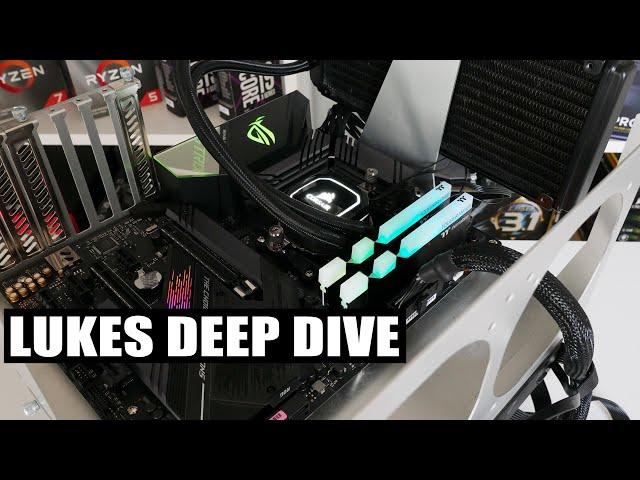 ASUS ROG X570-E Gaming Motherboard LUKE'S DEEP DIVE! -  16 phase VRM Monster!