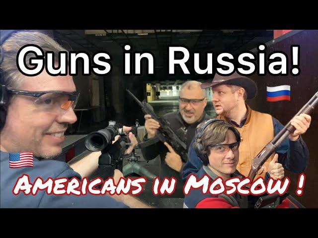 RUSSIAN Gun LAWS are WHAT ?! AMERICANS Enter a MOSCOW Shooting Club @MoscowPhotog