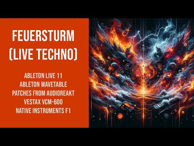 Feuersturm - (live Techno)