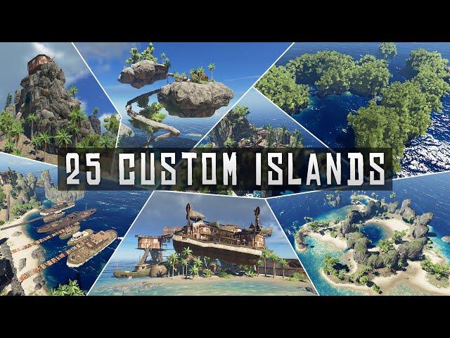 25 CUSTOM ISLANDS + Download! Stranded Deep Finale