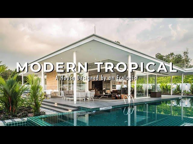 Best Architect Design for Homes | R House | Tropical Modernist Design | Architecture House Tour