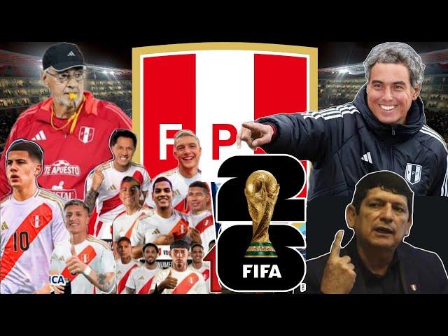 ELEGIDO! CHEMO del SOLAR NUEVO TÉCNICO de SELECCIÓN PERUANA x FPF! rumbo a MUNDIAL 2026? y 2030?