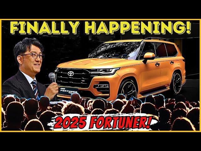 DON'T BUY 2024 Toyota Fortuner BEFORE Seeing This NEW 2025 Toyota Fortuner!