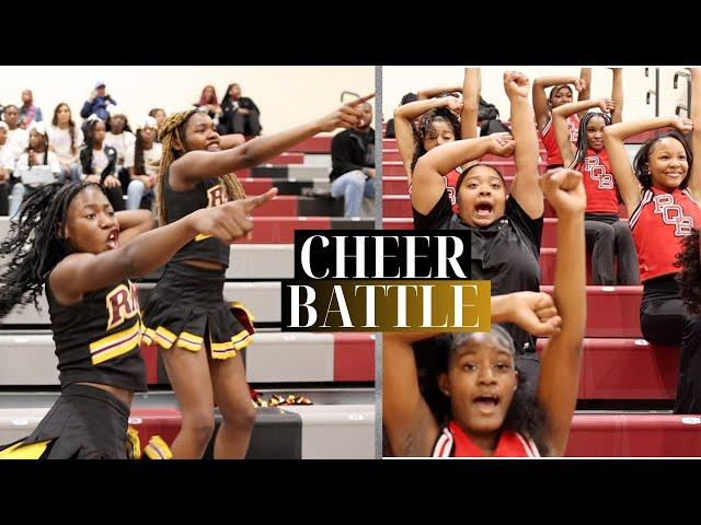 POB Vs Harding JV Cheerleaders FACE OFF 2024