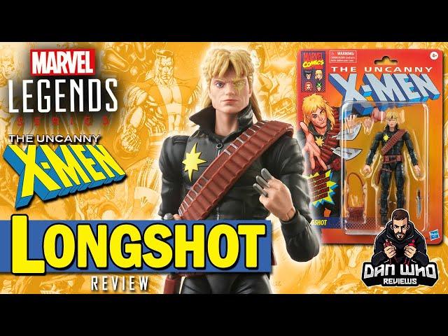 Marvel Legends Retro X-Men Longshot Action Figure Review + Mojoworld Comparison