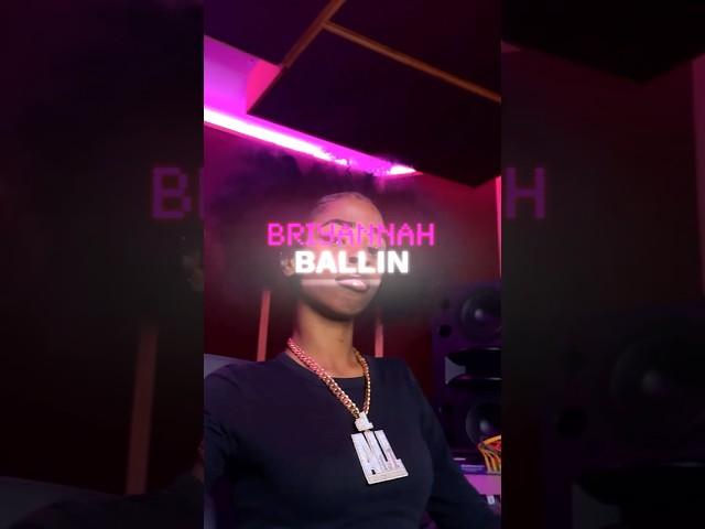 Briyannah - Ballin in studio performance recorded @Audio_Nerdz ️ #music #rap #girlrapper