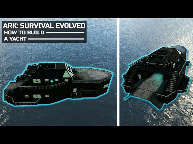 Ark Survival Evolved base building | Epic Boat Build | PS4