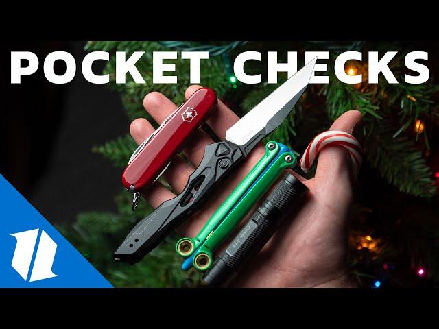 Christmas Pocket Checks at Blade HQ  What's in Your Pocket?