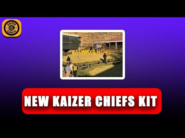 Kaizer Chiefs New Home And Away Kit Unveiling, Betway Premiership