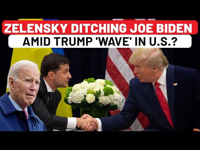 Zelensky Dumps Biden, Woos Trump? Ukraine’s Big Republican Outreach | U.S. Polls | Russia War